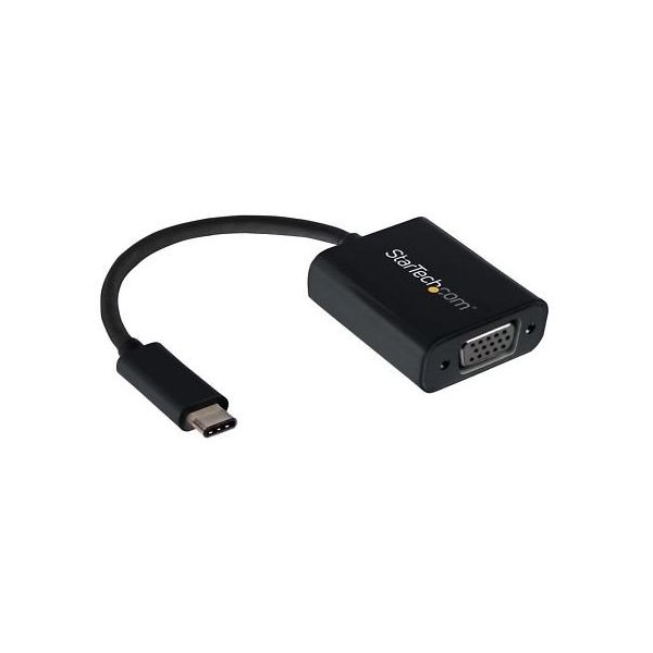 StarTech.com USB TypeーC ー VGA変換ディスプレイアダプタ CDP2VGA 1個 65-1895-61（直送品）