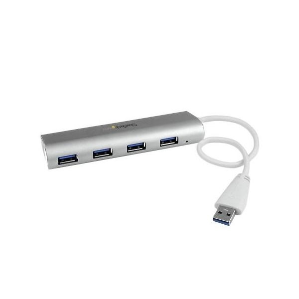 StarTech.com 4ポートUSB 3.0ハブ 4x USBーA ST43004UA 1個 65-1896-41（直送品）