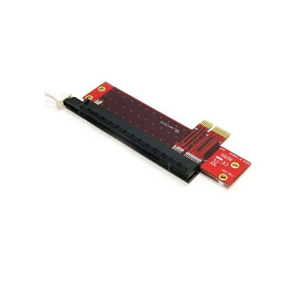 StarTech.com PCI Express x1ーx16変換カード ロープロファイル用スロット拡張アダプタ PEX1TO162 1個（直送品）