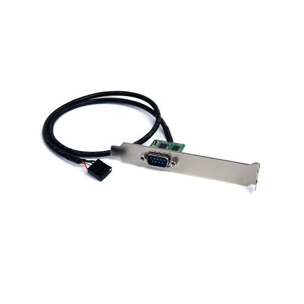 60cm M/B内部USBピンヘッダ(10ピン)ーRS232Cシリアル変換アダプタ(スロットカバー付) ICUSB232INT1 1個（直送品）
