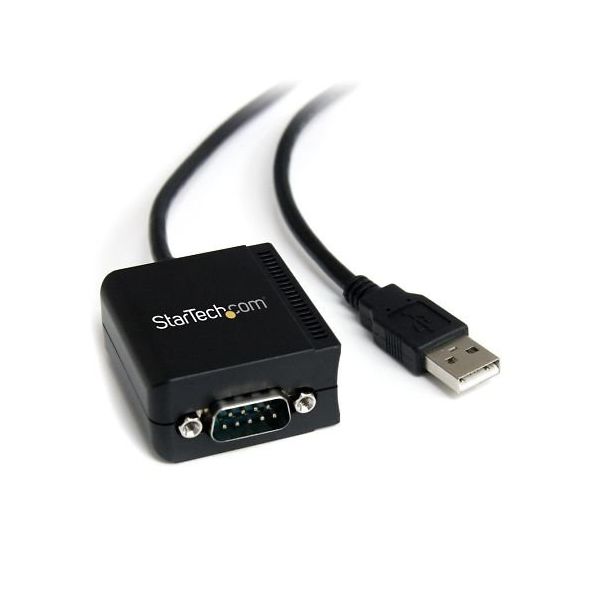StarTech.com USB ー RS232Cシリアル変換ケーブル COMポート番号保持機能 ICUSB2321F 1個（直送品）