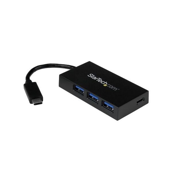 4ポートUSBーCハブ USBーC ー 1x USBーC/ 3x USBーA USB 3.0対応ハブ HB30C3A1CFB 1個（直送品）