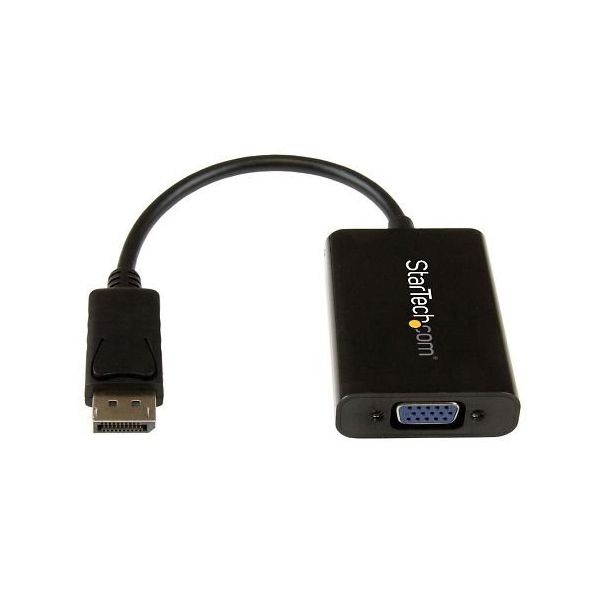 StarTech.com DisplayPort ー VGA変換アダプタ オーディオ対応 DP2VGAA 1個 65-1895-95（直送品）
