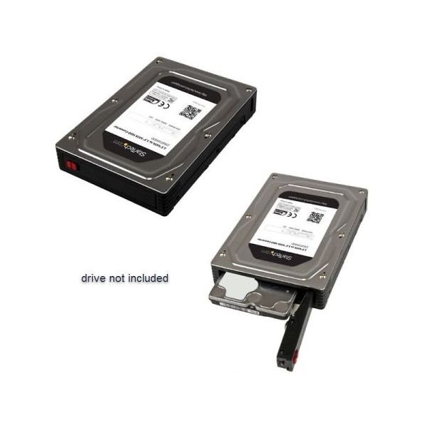 HDD/SSD用2.5インチ ー 3.5インチ SATAハードドライブ変換ケース アルミ製 25SAT35HDD 1個（直送品）