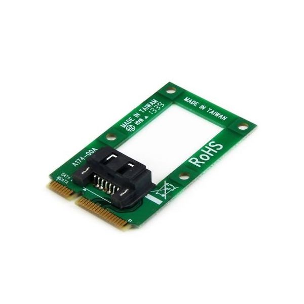 StarTech.com mSATA ー SATA HDD/SSD変換アダプタ Mini SATAコンバータカード MSAT2SAT3 1個（直送品）