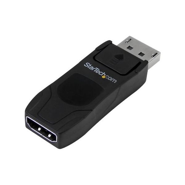 StarTech.com DisplayPort ー HDMI 変換アダプタ 4K対応 DP2HD4KADAP 1個 65-1898-20（直送品）
