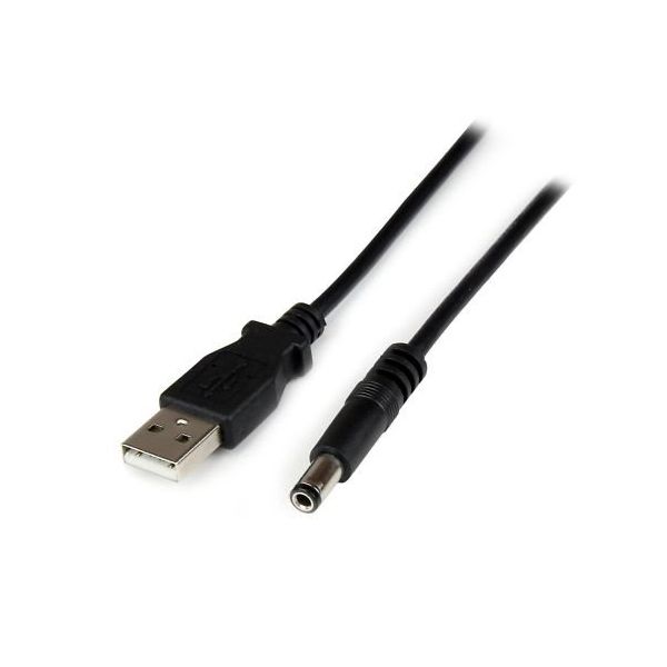 StarTech.com USB ー 5V DC電源供給ケーブル 1m USB2TYPEN1M 1個 65-1898-81（直送品）