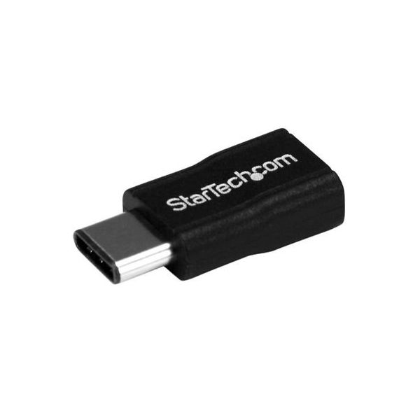 StarTech.com USBーC ー USBマイクロB 変換アダプタ オス/メス USB 2.0準拠 USB2CUBADP 1個（直送品）