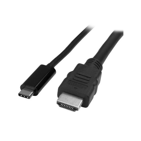 USB TypeーC ー HDMI変換ディスプレイアダプタケーブル 1m 4K/30Hz オス HDMI CDP2HDMM1MB 1個（直送品）