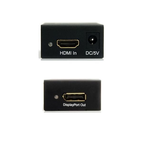 StarTech.com HDMI ー DisplayPortアクティブコンバーター HDMI2DP 1個 65-1900-44（直送品）