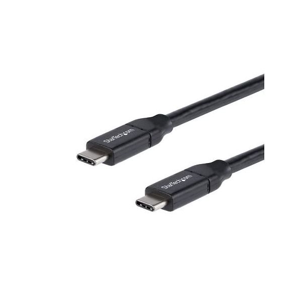 USB 2.0 TypeーC ケーブル 0.5m 給電充電対応(最大5A) USBーIF認証済み USB2C5C50CM 1個（直送品）