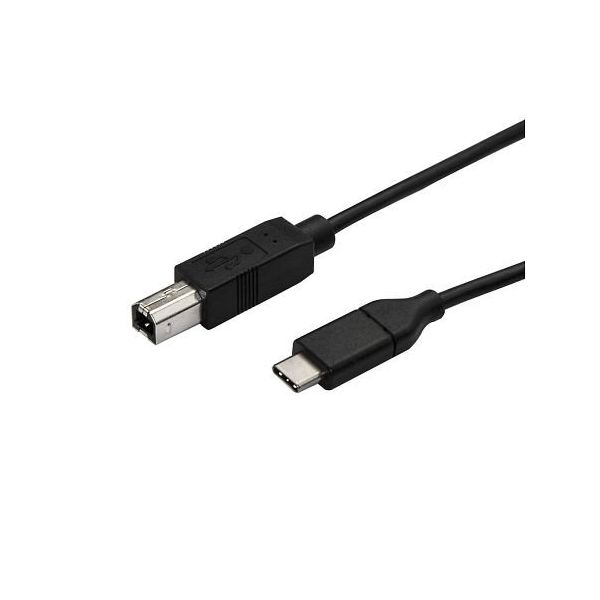 StarTech.com 3.0m USB 2.0 ケーブル USBーC(オス)ー USBーB(オス) USB2CB3M 1個（直送品）