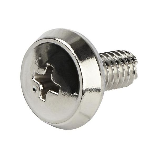 StarTech.com 12ー24 ラックマウントネジ 50個パック ニッケルメッキ CABSCRWS1224 1個(50個)（直送品）