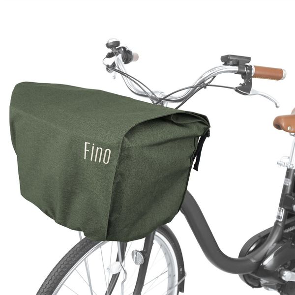 Fino 電動アシスト自転車用カゴカバー 後用 FNーREー01 カーキ