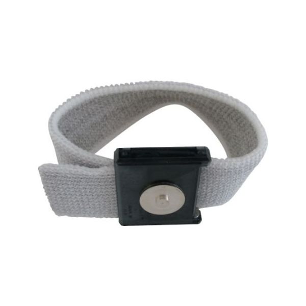 DESCO JAPAN リストバンド、JEWEL、マグネット嵌合 伸縮性長さ調整機能付き、黒 09183 1個 67-2276-90（直送品）