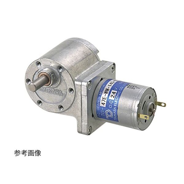 ツカサ電工 DCギヤドモータ TG-47G-WM-113-HA12V 1個 62-3154-41（直送品）