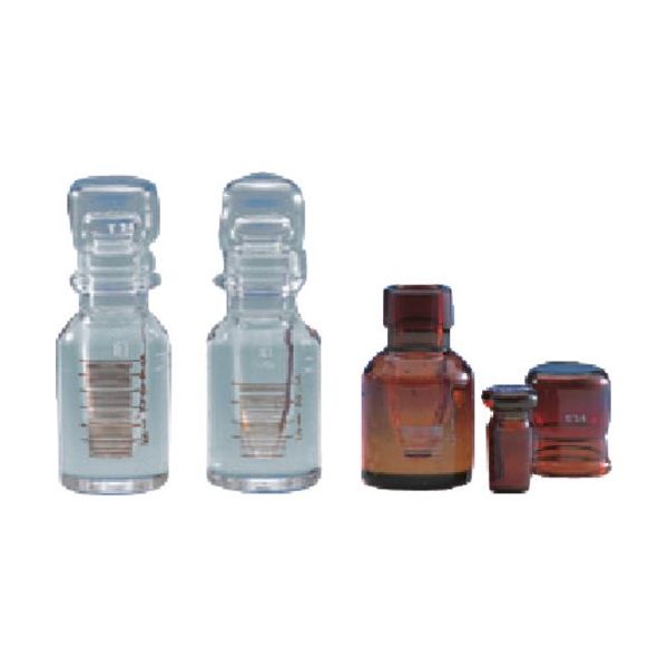 東京硝子器械 TGK ミニスタンダードカプセル 茶色 3mL 284-05-28-15 1個 190-8670（直送品）