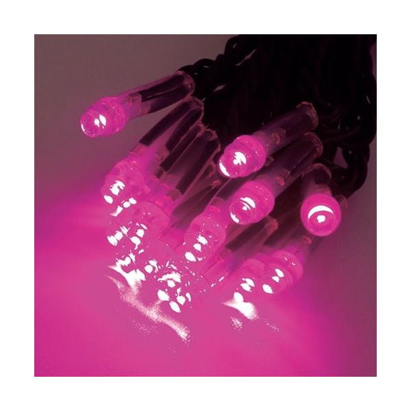 トライト LEDイルミネーション ローズピンク(拡散型) CSBRZ1-100-100P/2 1セット(24本) 423-5382（直送品）