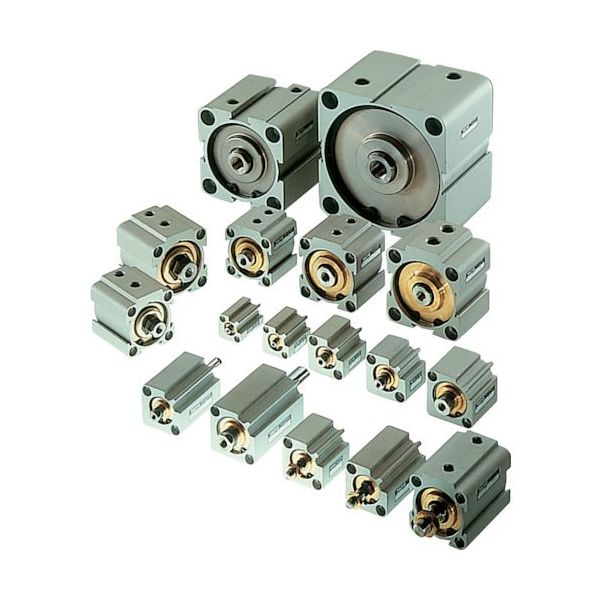 TAIYO 薄形空気圧シリンダ 10S-1CA80N100 1個 433-6840(直送品)
