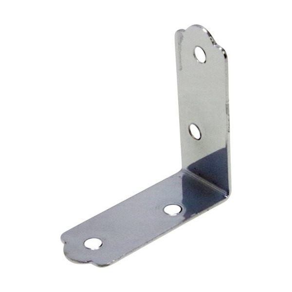 八幡ねじ YAHATA クローム金折 外折 24×24 4979874296665 1セット(10個) 427-8238（直送品）