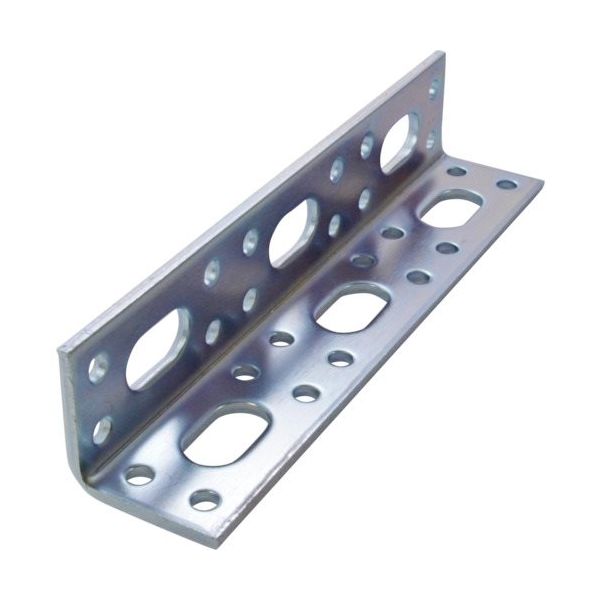 八幡ねじ YAHATA 多孔式アングル(両面) 100×150 4979874296399 1セット(5個) 425-6220（直送品）