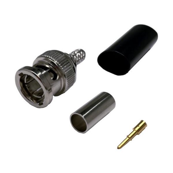 トーコネ TYC BNC75Ωコネクタストレートプラグ BNCWP-3CV 1個 475-3826（直送品）