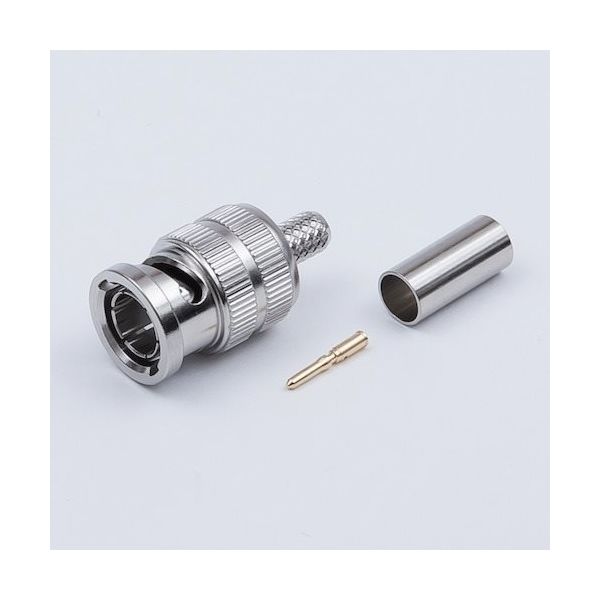 トーコネ TYC BNC75Ωコネクタストレートプラグ BP-3CV 1個 474-9075（直送品）