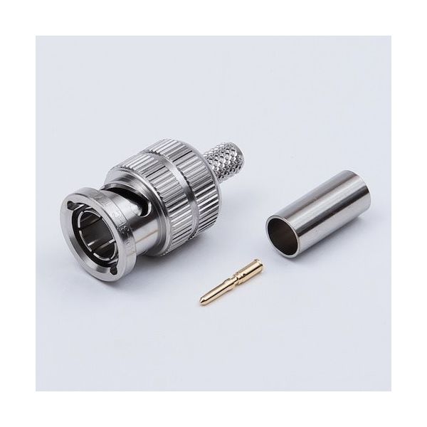 トーコネ TYC BNC75Ωコネクタストレートプラグ BP-3FC 1個 474-7540（直送品）