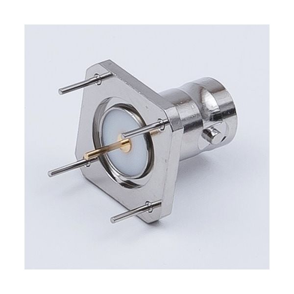 トーコネ TYC BNCコネクタプリント基板用レセプタクル BNC-254R 1個 475-2313（直送品）