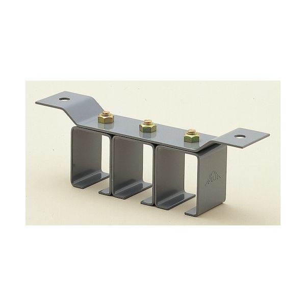 ヤボシ 天井受三連(スチール製) 4号 4T3 1個 494-9067（直送品）