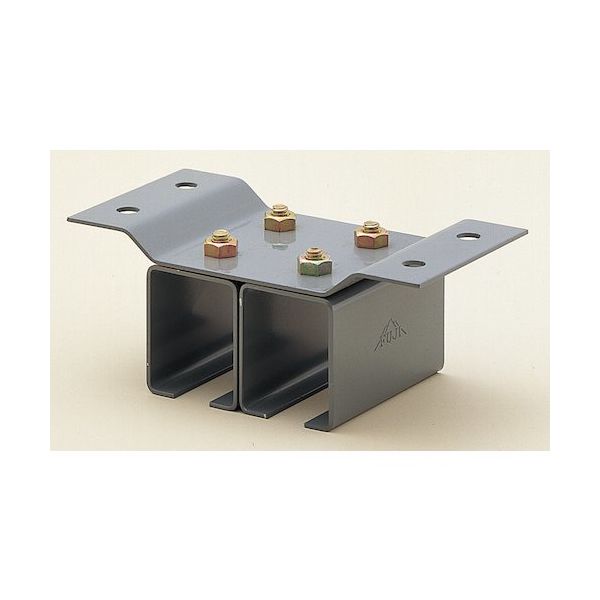 ヤボシ 天井継受二連(スチール製) 2号 2TT2 1個 495-0702（直送品）