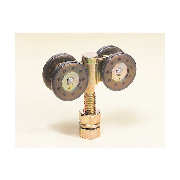 ヤボシ ウレタン複車(スチール製) 3号 3URFUK 1個 495-2300（直送品）