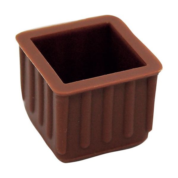 和気産業 WAKI イスキャップB茶角 BCー201 21MM 1個 334-4499（直送品）