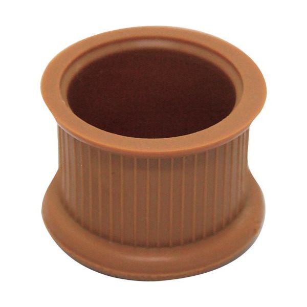 和気産業 WAKI イスキャップB薄茶丸 BCー274 24MM 1個 334-2990（直送品）