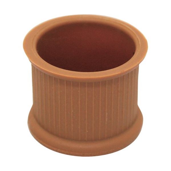 和気産業 WAKI イスキャップB薄茶丸 BCー275 28MM 1個 335-5590（直送品）