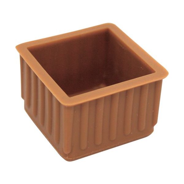 和気産業 WAKI イスキャップB薄茶角 BCー283 31MM 1個 335-5539（直送品）