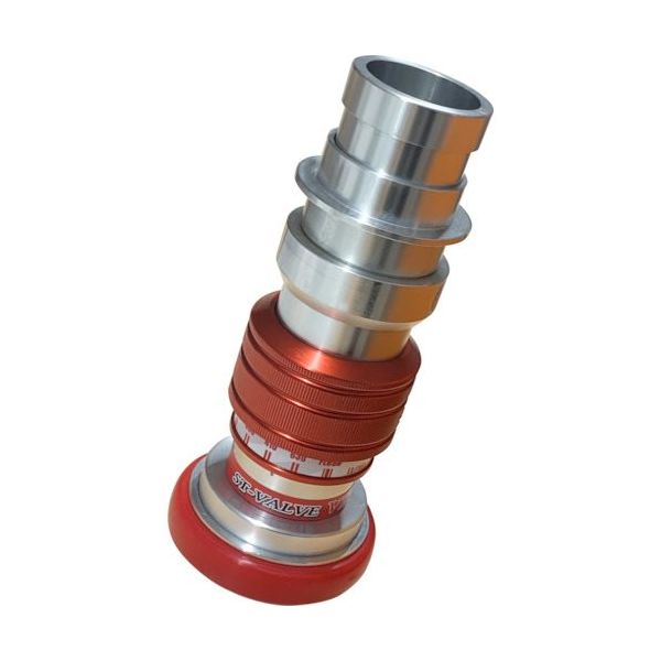 岩崎製作所 IWA 通水制御機器 アルミ製 ダイアル式STバルブ V[[R2]](DA型ストップバルブ) 21STV50A-2 1台（直送品）