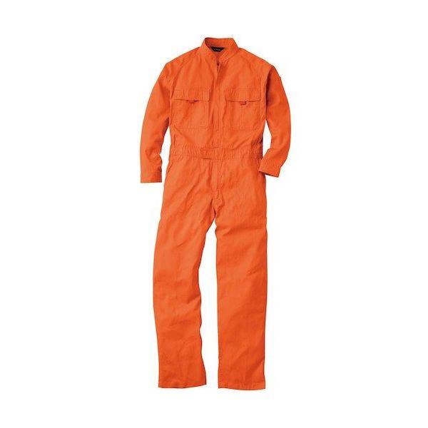 桑和 9000 つなぎ オレンジ 4L 9000-74-4L 1着 530-4346（直送品）