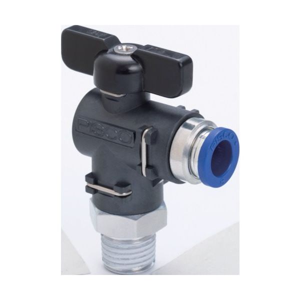 日本ピスコ ピスコ ボールバルブSUS304 エルボ BVLC60-1204SUS 1個 527-2454（直送品）