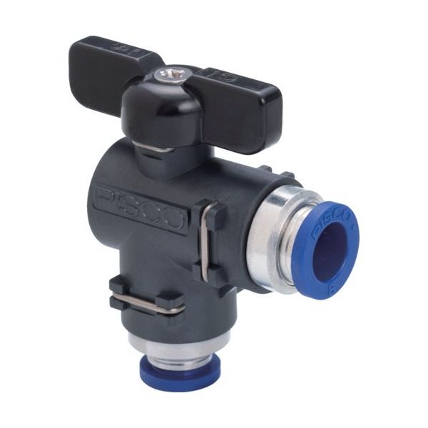 日本ピスコ PISCO ボールバルブSUS304 ユニオンエルボ BVLU60-1010SUS 1個 527-2438（直送品）