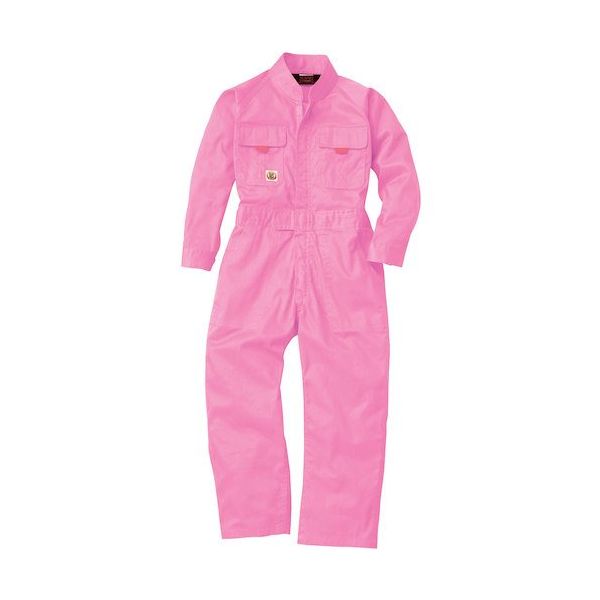 桑和 9009 キッズつなぎ ピンク 140 9009-44-140 1着 530-5940（直送品）