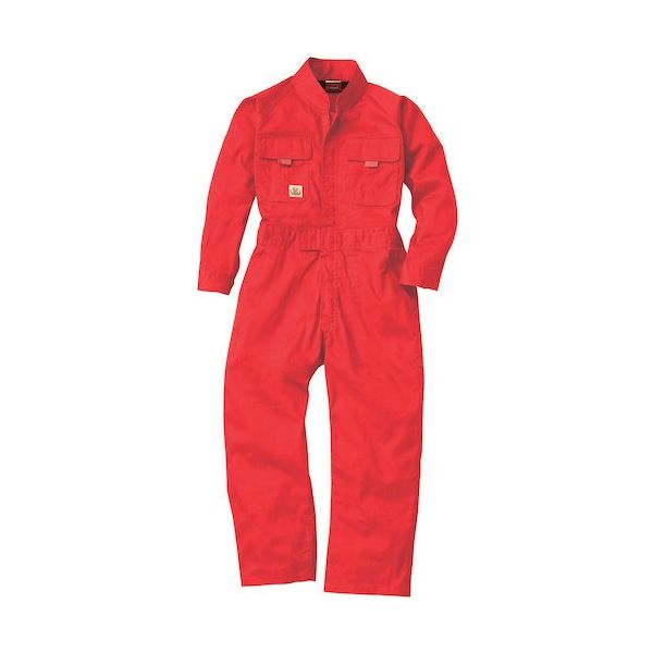 桑和 9009 キッズつなぎ ライトレッド 120 9009-48-120 1着 529-9601（直送品）