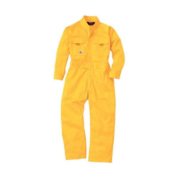 桑和 9009 キッズつなぎ イエロー 140 9009-73-140 1着 530-7556（直送品）