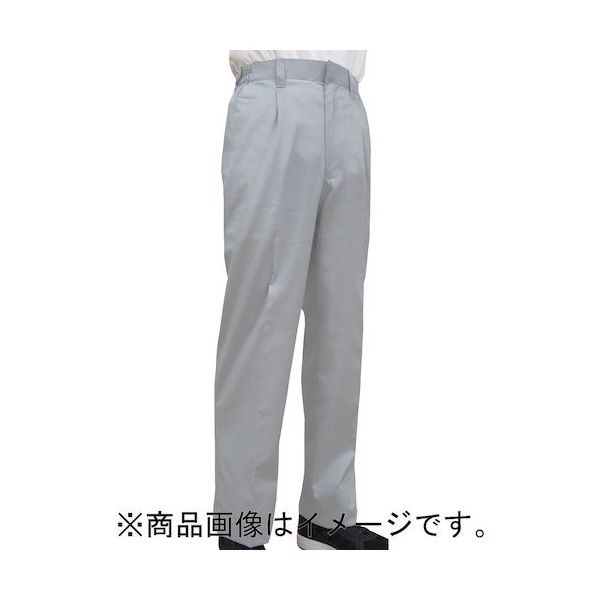 トーマセンイ TEAGLES 5451 CVC綿混スラックス ストーングレー M SG 1枚 561-2387（直送品）