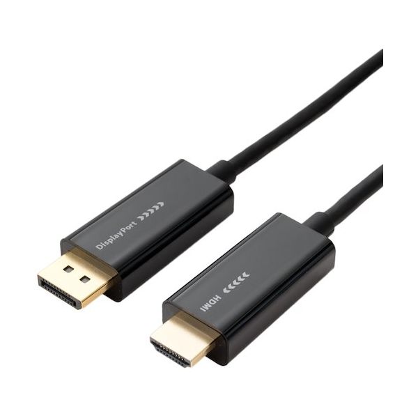ミヨシ ミヨシ DisplayPort to HDMI2.0ケーブル ブラック 2m DP-HDC20/BK
