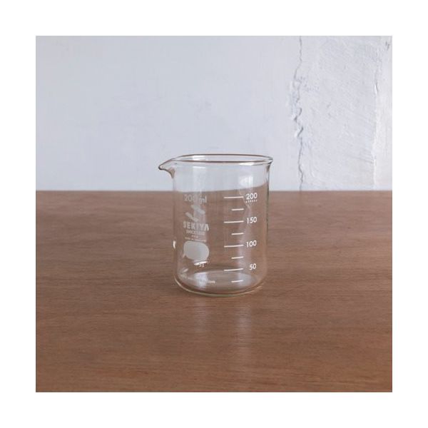 ヤマト科学 ヤマト 専用ビーカ(ガラス製200ml) 291801N 1個 555-3985（直送品）