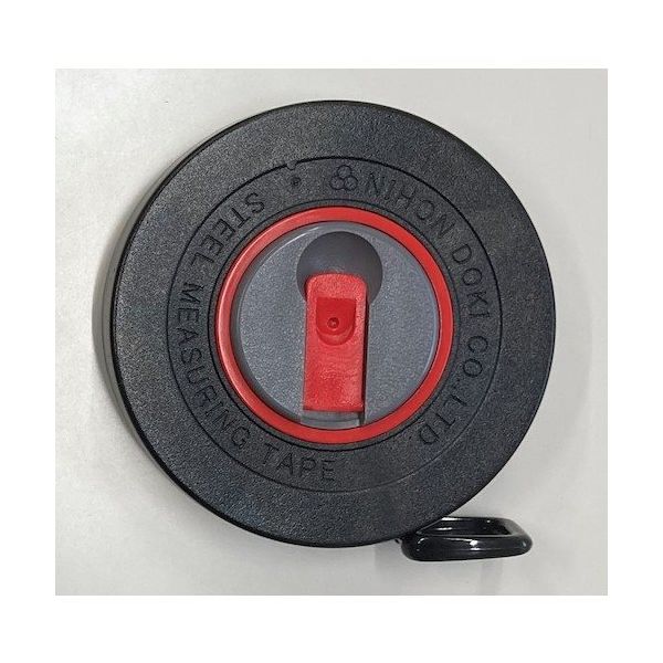 日本度器 ホワイトスチール巻尺 コメット・ミニ 20m CM-20 1個 563-1808（直送品）