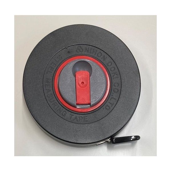 日本度器 ホワイトスチール巻尺 コメット・ミニ 30m CM-30 1個 563-0314（直送品）
