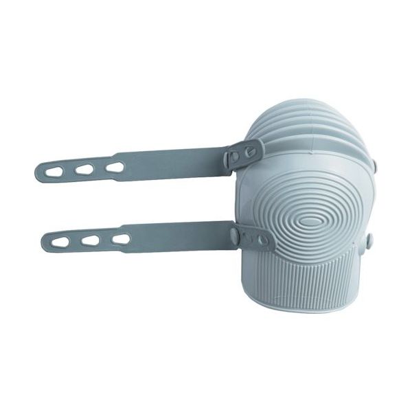 知智プラン ネオギアプロ CK7501 プロフェッショナルニーパッド グレー CK-7501 GY 1組(2個) 568-8368（直送品）