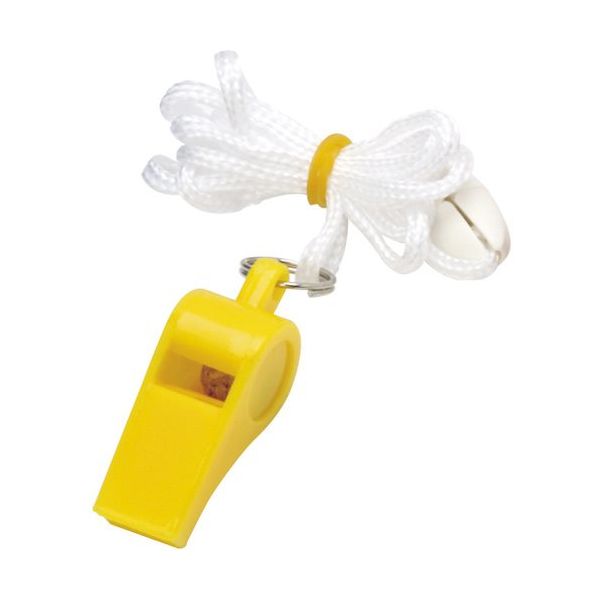 銀鳥産業 ギンポー カラーホイッスル 黄 041057 1セット(20個) 572-4344（直送品）